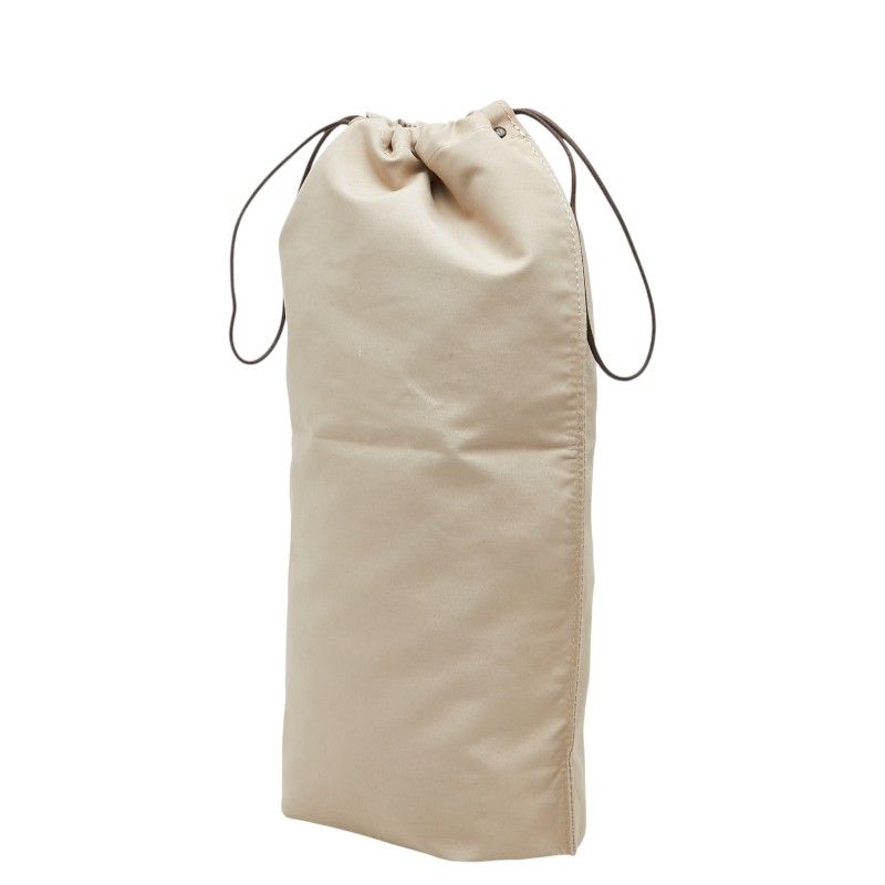Louis Vuitton Monogram Us Chaussure Drawstring Pouch Gray Beige Polyester — view 2