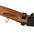 Gucci Interlocking Buckle Belt Black Leather — view 5