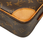 Louis Vuitton Monogram Trocadero 27 Crossbody Shoulder Bag Brown Leather — view 4