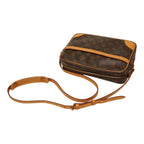 Louis Vuitton Monogram Trocadero 27 Crossbody Shoulder Bag Brown Leather — view 8