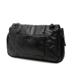 Prada Nappa Bomber Chain Shoulder Bag Black Leather — view 2