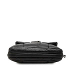Prada Nappa Bomber Chain Shoulder Bag Black Leather — view 3