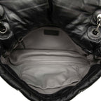 Prada Nappa Bomber Chain Shoulder Bag Black Leather — view 5