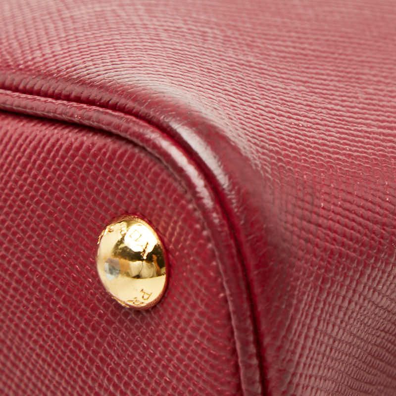 Prada Doubre Tote Red Leather — view 4