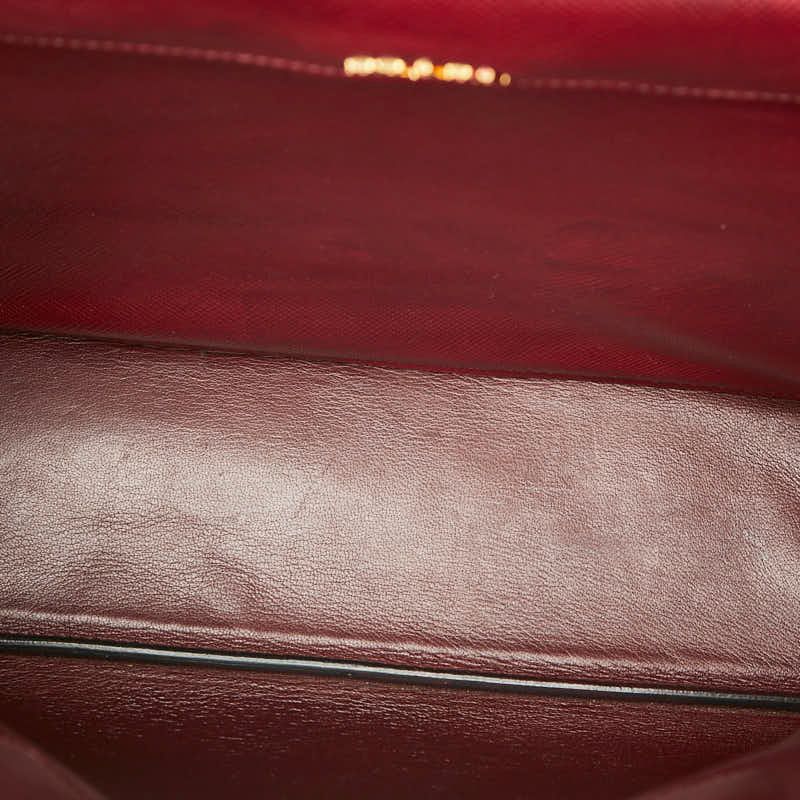 Prada Doubre Tote Red Leather — view 9