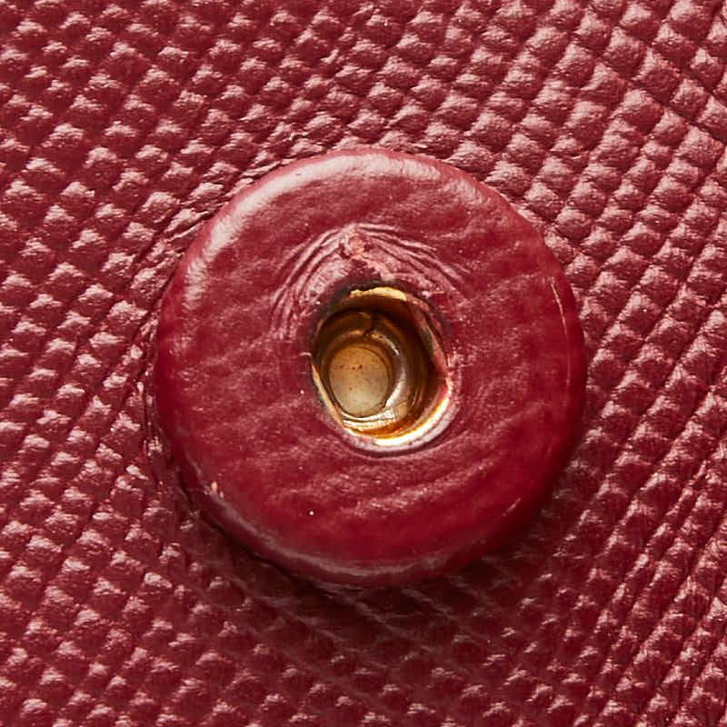 Prada Doubre Tote Red Leather — view 8