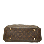 Louis Vuitton Monogram Montaigne MM 2-Way Shoulder Bag Brown Leather — view 3