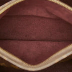 Louis Vuitton Monogram Montaigne MM 2-Way Shoulder Bag Brown Leather — view 9