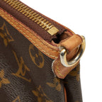 Louis Vuitton Monogram Palermo PM Handbag Brown Leather — view 6
