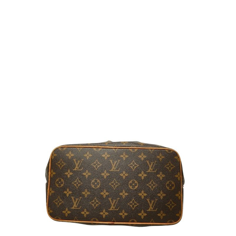 Louis Vuitton Monogram Palermo PM Handbag Brown Leather — view 3