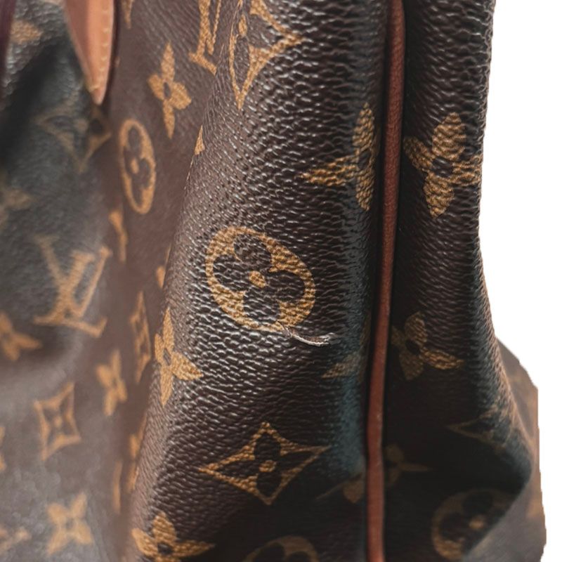 Louis Vuitton Monogram Palermo PM Handbag Brown Leather — view 7