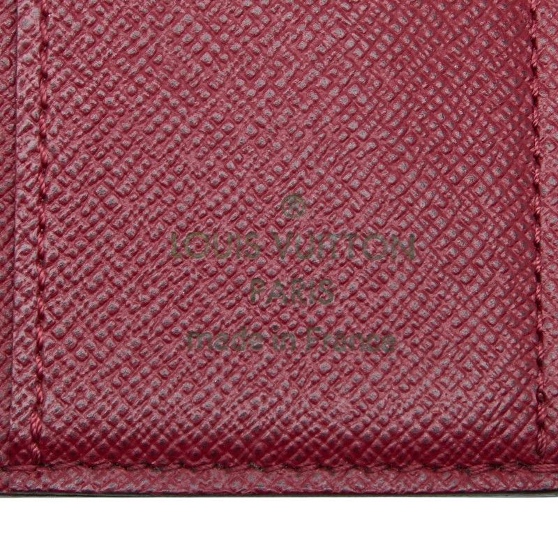 Louis Vuitton Monogram Portefeuille Zoe Trifold Wallet Fuchsia Pink Brown — view 8
