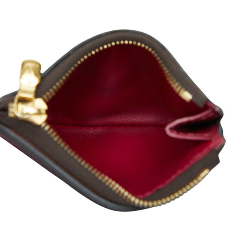 Louis Vuitton Monogram Portefeuille Zoe Trifold Wallet Fuchsia Pink Brown — view 7