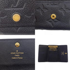 Louis Vuitton Wallet Multicles 6 Leather Noir Monogram Empreinte Key Case Smart — view 7
