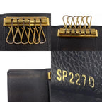 Louis Vuitton Wallet Multicles 6 Leather Noir Monogram Empreinte Key Case Smart — view 8