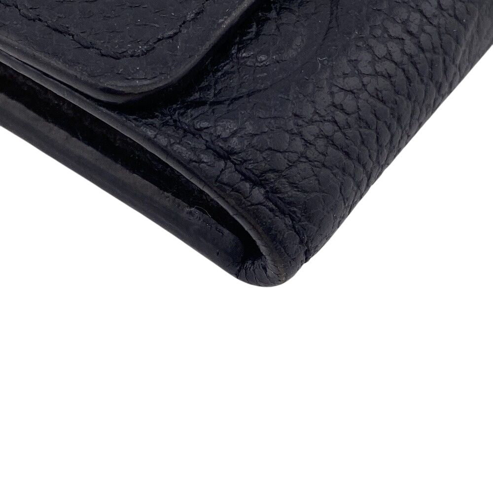 Louis Vuitton Wallet Multicles 6 Leather Noir Monogram Empreinte Key Case Smart — view 6