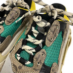 Gucci the Hacker Project Maxi GG Supreme Canvas Sneakers Green — view 5