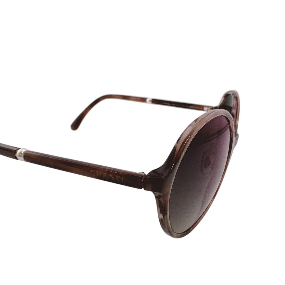 Chanel Faux Pearl Sunglasses Eyewear — view 6