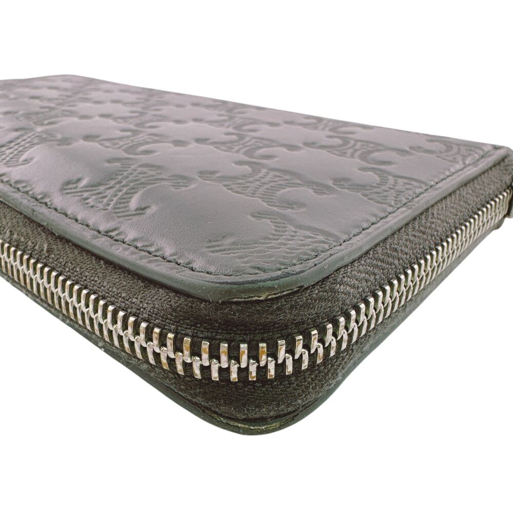 Celine Zip Around Triomphe Wallet — view 6