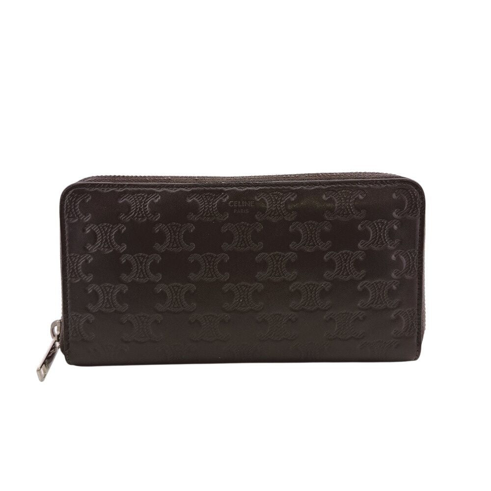 Celine Zip Around Triomphe Wallet