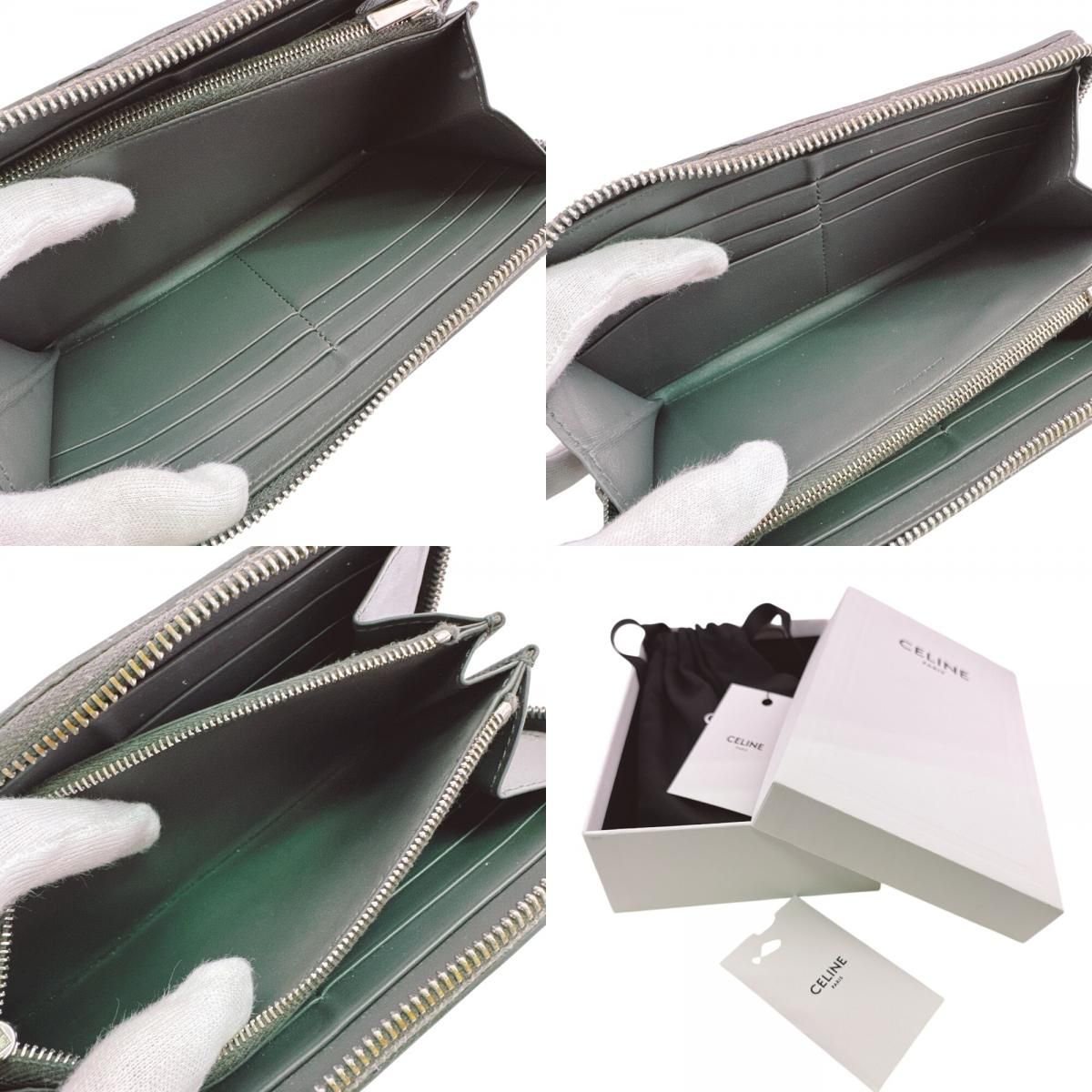 Celine Zip Around Triomphe Wallet — view 8