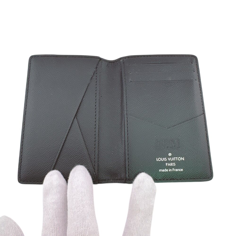 Louis Vuitton Business Card Holder Set Era Organizer de Poche Damier Graphite — view 7