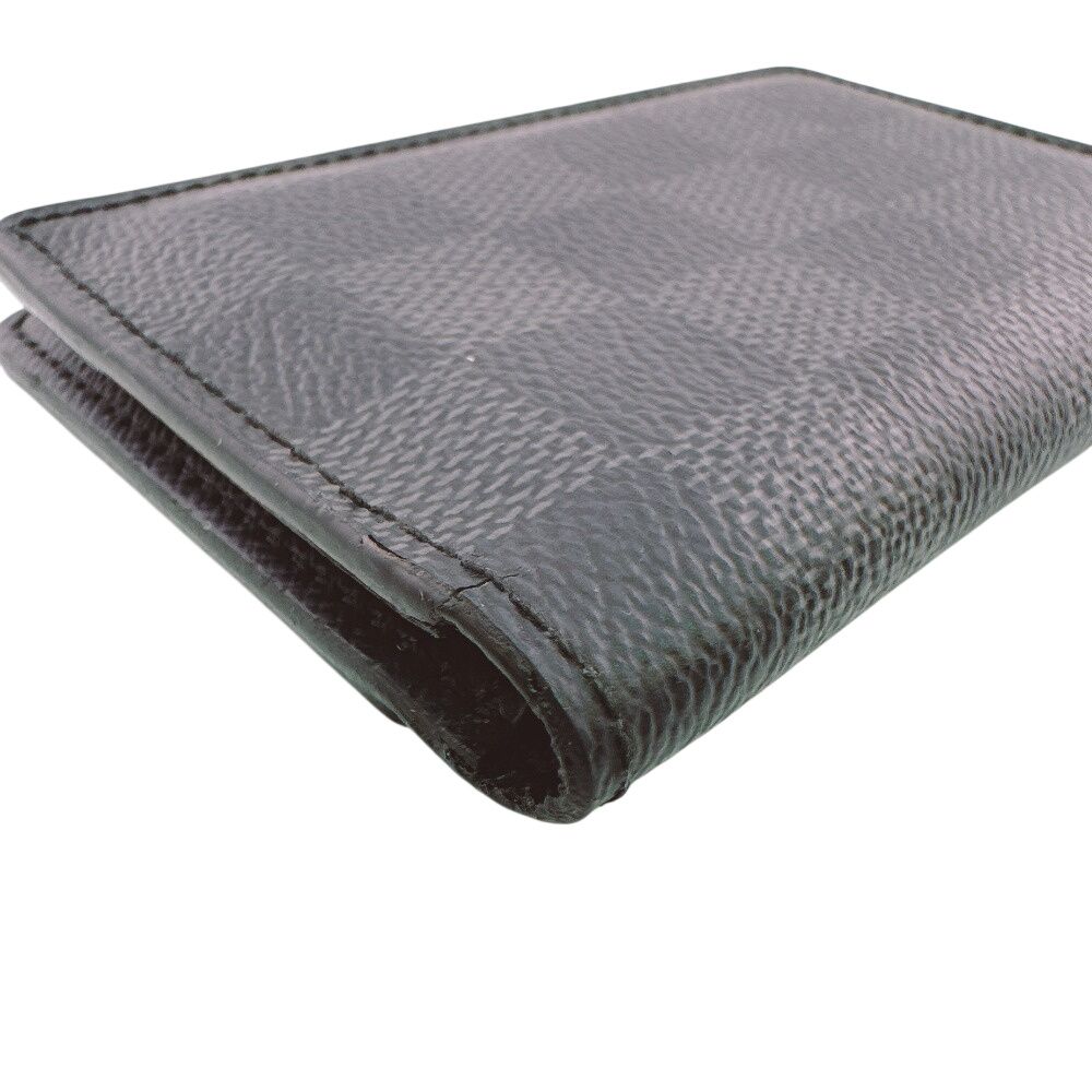 Louis Vuitton Business Card Holder Set Era Organizer de Poche Damier Graphite — view 3