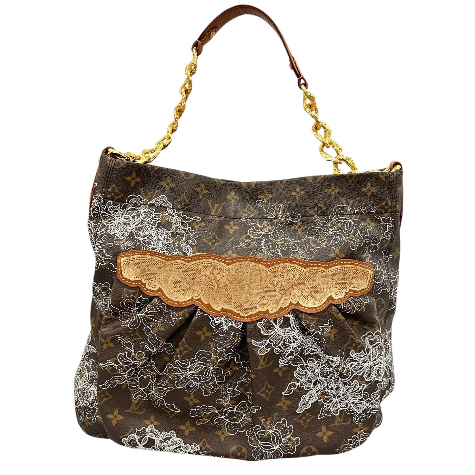 Louis Vuitton Monogram Dantelle Fersen Handbag Brown