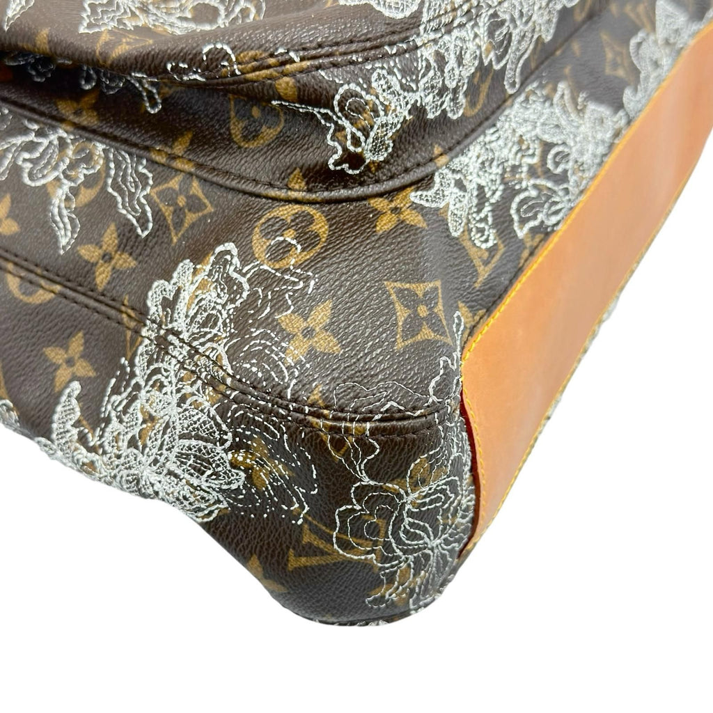 Louis Vuitton Monogram Dantelle Fersen Handbag Brown — view 6