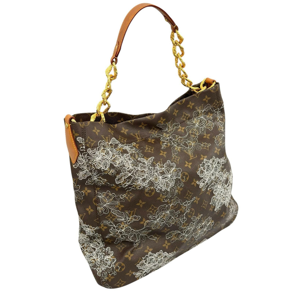 Louis Vuitton Monogram Dantelle Fersen Handbag Brown — view 3