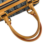 Louis Vuitton Monogram Denim Cavaliere GM Handbag Blue 2-Way — view 6