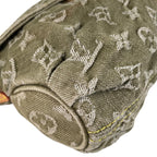 Louis Vuitton Mini Pleaty Handbag Monogram Denim Khaki Limited — view 8