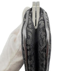 Dior Trotter Saddle Bag Mini Black Gamaguchi Metallic — view 7