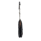 Dior Trotter Saddle Bag Mini Black Gamaguchi Metallic — view 3