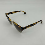 Prada Yellow Havana Gold Frame Sunglasses Eyewear — view 8
