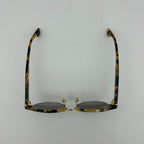 Prada Yellow Havana Gold Frame Sunglasses Eyewear — view 3
