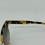 Prada Yellow Havana Gold Frame Sunglasses Eyewear — view 9