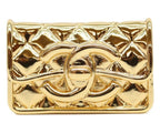 Chanel 23k CC Logo Turnlock Quilted Bag Motif