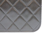 Chanel Black Lamb Full Flap Gold Push Lock Quilted 23 — view 8