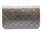 Chanel Black Lamb Full Flap Gold Push Lock Quilted 23 — view 3
