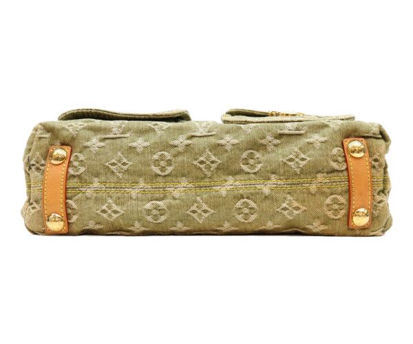 Louis Vuitton Monogram Denim Riken Baggy PM Shoulder — view 5