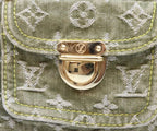 Louis Vuitton Monogram Denim Riken Baggy PM Shoulder — view 8
