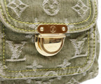 Louis Vuitton Monogram Denim Riken Baggy PM Shoulder — view 9