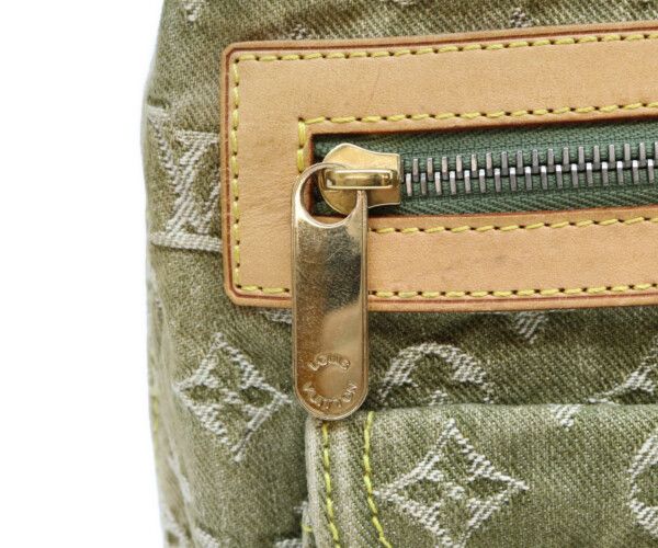 Louis Vuitton Monogram Denim Riken Baggy PM Shoulder — view 6