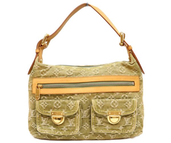 Louis Vuitton Monogram Denim Riken Baggy PM Shoulder