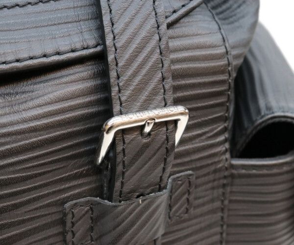 Louis Vuitton Black Christopher MM Epi XL Backpack — view 7