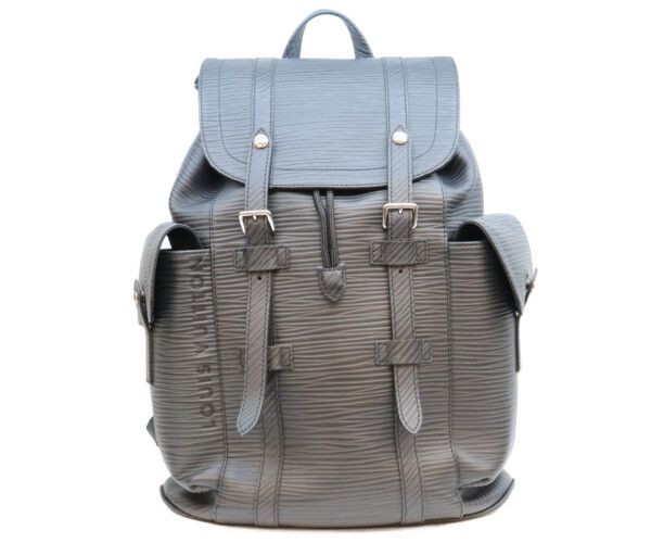 Louis Vuitton Black Christopher MM Epi XL Backpack