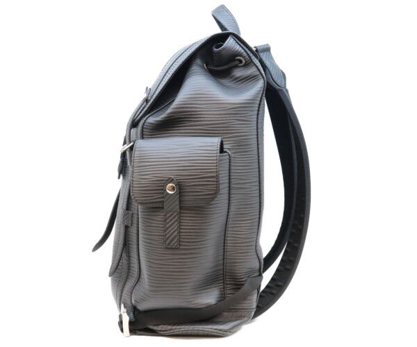 Louis Vuitton Black Christopher MM Epi XL Backpack — view 2