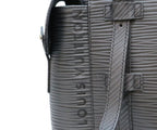 Louis Vuitton Black Christopher MM Epi XL Backpack — view 8