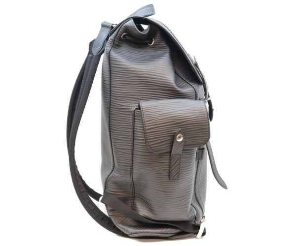 Louis Vuitton Black Christopher MM Epi XL Backpack — view 4